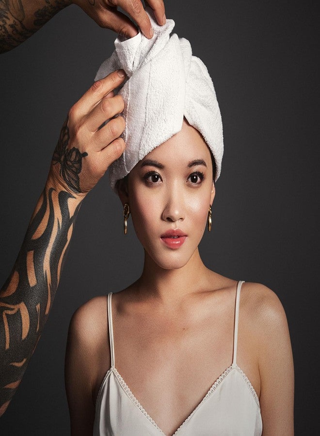 Fromm ColorSafe 100% Cotton Bleach Proof Salon Hair Towels for Hairstylists, Barbers, & Spa, 16" by 29", Absorbent Stain Resistant Towels for Drying All Hair Types, Color Safe Towels, White 6-Pack - Image 2